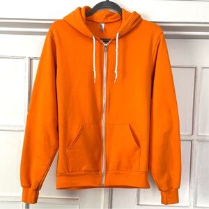 American Apparel Orange Hoodie Sweater